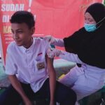 SMP Negeri Momalia Gelar Vaksinasi Massal