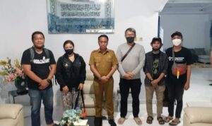 Liputan Amazing Objek Wisata, Bupati Boltim Sambut Kedatangan Tim TVRI