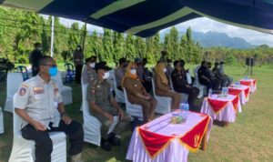 Wakapolres Boltim Pimpin Apel Pasukan Operasi Zebra Samrat 2021
