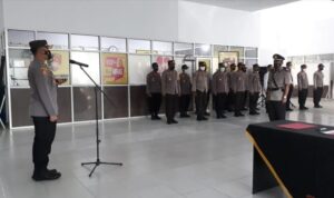 Polres Boltim Gelar Pelantikan Kasat Narkoba