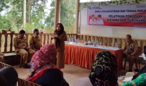 Disperinaker Beri Pelatihan 25 Petani Gula Aren Kotamobagu
