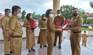 Tipa OPD di Bolmong Terima Piagam Penghargaan dari Bupati Bolmong