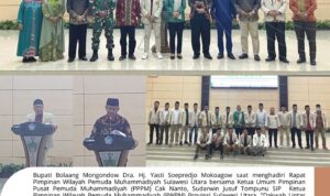 Hadiri Rapat Pimpinan Wilayah Muhammadiyah Sulut, Ini Harapan Bupati Bolmong Yasti