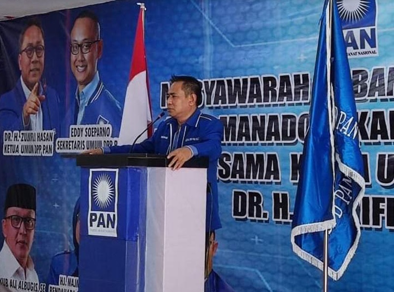 Ketua Dewan Pimpinan Wilayah (DPW) PAN Sulawesi Utara (Sulut), Bobby Daud, angkat bicara.