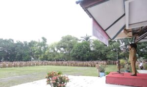 Wali Kota Kotamobagu Pimpin Apel Perdana Awal Tahun 2022