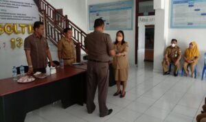 Ini Pesan Sekda Boltim Saat Hadiri Sertijab Kepala Dinas di Lima Instansi