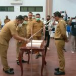 Bupati Boltim Lantik Pejabat Eselon II dan III