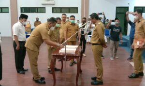 Bupati Boltim Lantik Pejabat Eselon II dan III