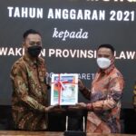 Bupati Boltim Serahkan LKPD Unaudited Kepada Kepala BPK RI Perwakilan Sulut