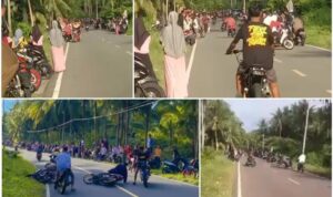 Balapan Liar di Lokasi Wisata Molosipat-Bolsel Resahkan Warga, Membahayakan Pengendara Lain