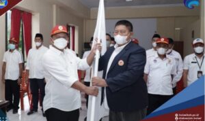 Deddy Abdul Hamid Dilantik Jadi Ketua KONI Bolsel.