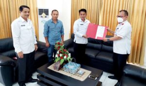 Menunggu Pejabat Definitif, Asisten 1 Pemkab Bolmong Ditunjuk Plt Camat Sangtombolang