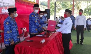 Bupati Bolsel Serahkan SK P3K.