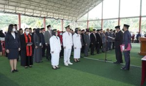 Bupati Lantik Sejumlah Pejabat di Lingkungan Pemkab Bolsel
