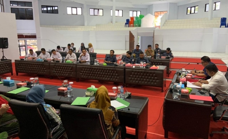 Jelang Pemilu, DPRD Kotamobagu Terima Kunjungan Bersama KPU dan Bawaslu.