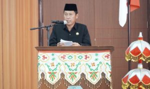 Bupati Bolsel Sampaikan Rancangan KUA-PPAS dalam Paripurna DPRD Tahap I