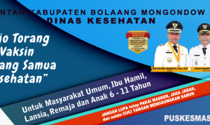 Bener Ucapan Pemkab Boltim melalui Dinas Kesehatan Kesehatan