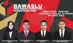 Semarak Harlah Bawaslu, Panwascam Dumoga Tengah Gelar Sejumlah Lomba Berhadiah Uang Tunai dan Donor Darah Gratis