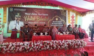 Limi Mokodompit Ingatkan Pentingnya Mempererat Tali Persaudaraan pada Acara Halal Bihalal di Mopuya Utara