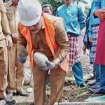 Limi Mokodompit Letakkan Batu Pertama Pembangunan dan Rehabilitasi Rumah Korban Banjir dan Tanah Longsor di Desa Solimandungan