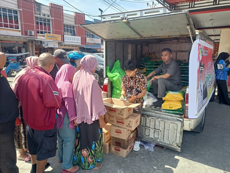 Selama Bulan Ramadan, Pemkot Kotamobagu Gandeng Perum Bulog Subdivre Adakan Gerakan Pangan Murah