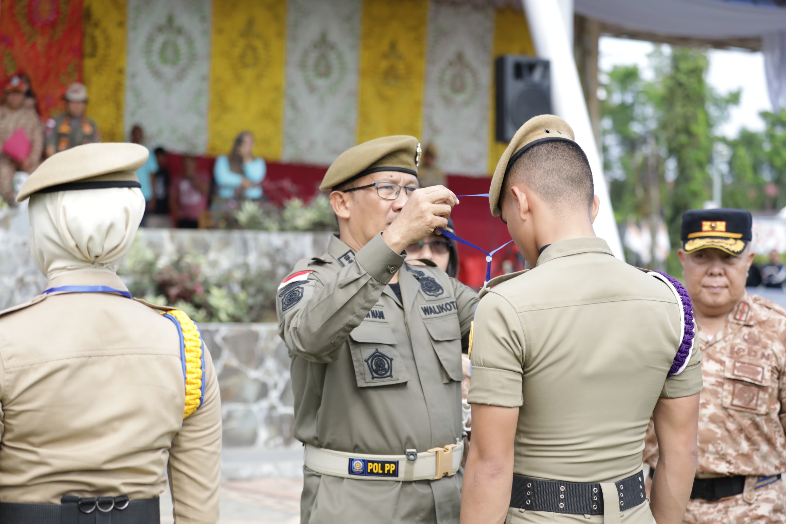 Pi Wali Kota Kotamobagu Terima Magang II Satuan Praja Muda Angkatan XXXIII IPDN Kampus Sulut