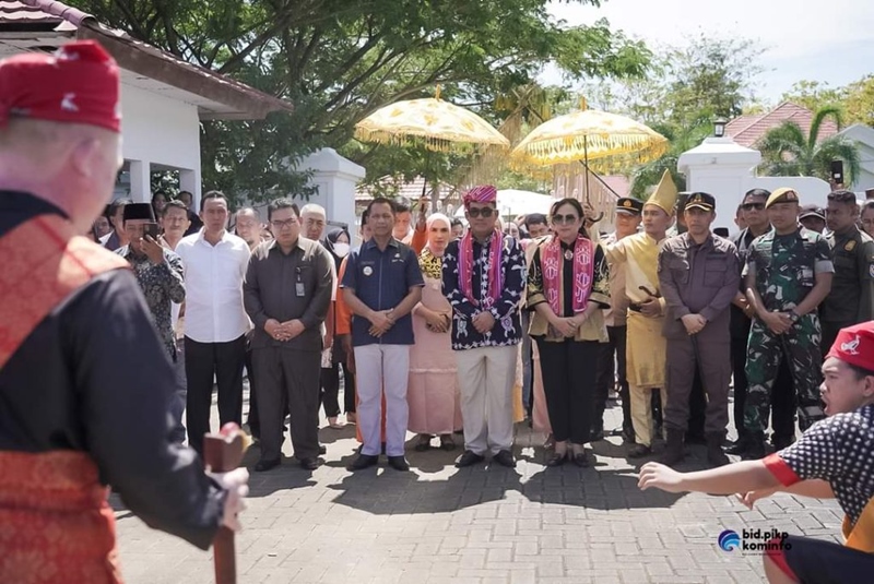 Pj Bupati Bolmong Sambut Kunjungan Kerja Asisten Khusus Menhan RI