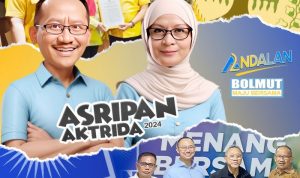 Kantongi B1KWK Golkar dan PAN, Asripan-Aktrida Siap Tarung Pilkada Bolmut 2024