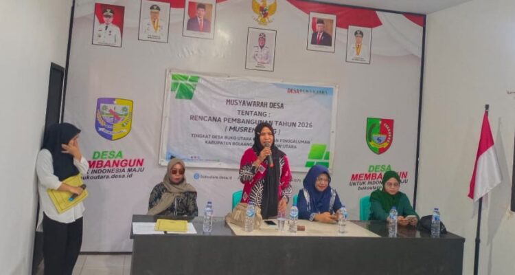 Pemdes Buko Utara Gelar Musrembang Desa.