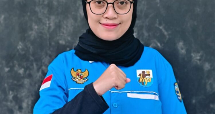 Wakil Ketua Bidang PPPA KNPI Bolmut, Liana Safirah Makaramah.