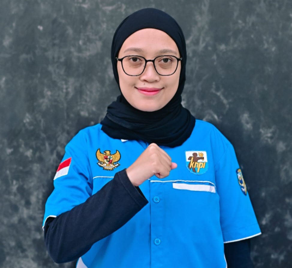Wakil Ketua Bidang PPPA KNPI Bolmut, Liana Safirah Makaramah.