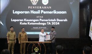 Kotamobagu Raih WTP, Ketua DPRD Kotamobagu Apresiasi Pemkot.