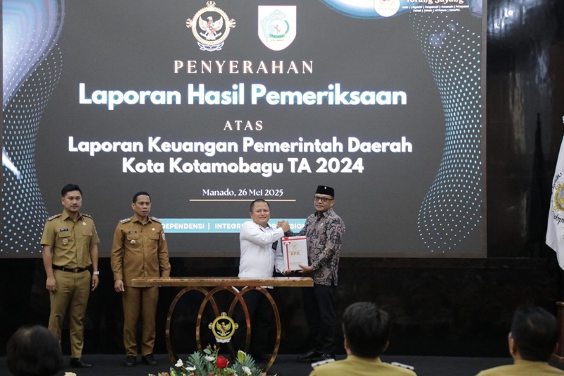 Kotamobagu Raih WTP, Ketua DPRD Kotamobagu Apresiasi Pemkot.