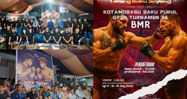 TBS Community Kotamobagu Sukses Menggelar Baku Pukul Open Tournament 2025.