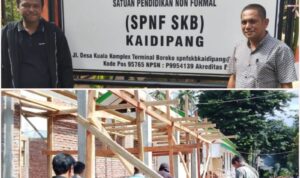 Pembangunan Ruang Kelas SKB Kaidipang Terus di Genjot, Target Rampung Sebelum Desember 2025.