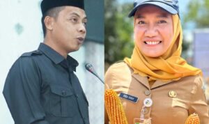 Ramlan Tinamonga (kiri) Siska Babay (kanan)