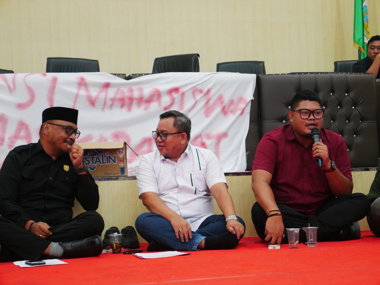 Dukung Gagasan Aliansi Mahasiswa, Shandry Dorong Taman Kotamobagu Jadi Kawasan Khusus Kebudayaan dan Literasi.