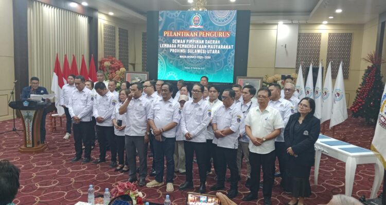 DPD LPM Sulut Masa Bakti 2025-2030 Resmi Dilantik.