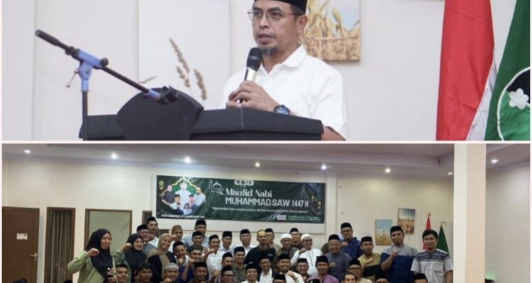 Majelis Daerah (MD) Korps Alumni Himpunan Mahasiswa Islam (KAHMI) Bolaang Mongondow Utara (Bolmut), Kamis (11/92025) menggelar peringatan Maulid Nabi Muhammad Shallallahu 'alaihi wasallam (SAW) 1447 Hijriah.