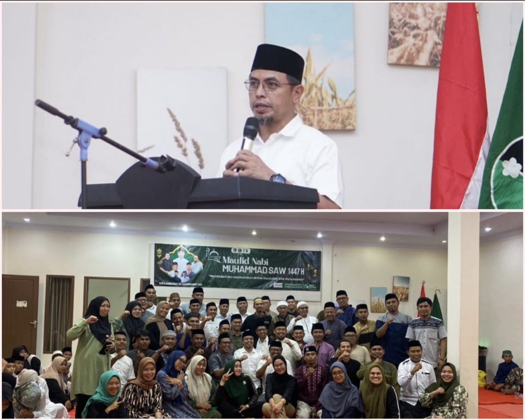 Majelis Daerah (MD) Korps Alumni Himpunan Mahasiswa Islam (KAHMI) Bolaang Mongondow Utara (Bolmut), Kamis (11/92025) menggelar peringatan Maulid Nabi Muhammad Shallallahu 'alaihi wasallam (SAW) 1447 Hijriah.