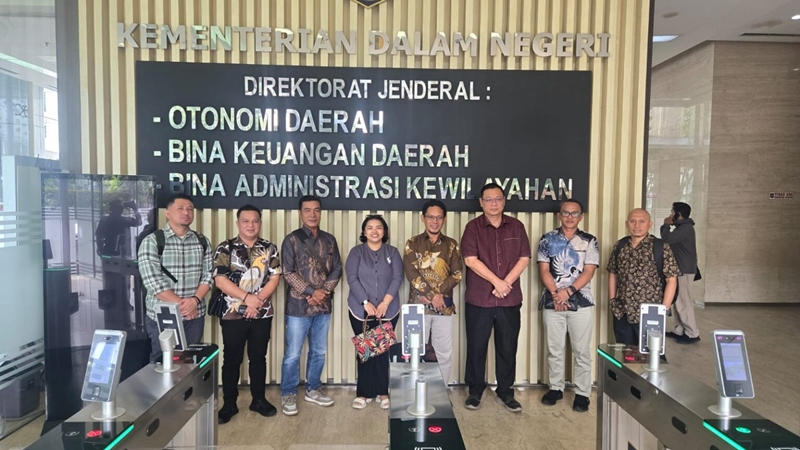 DPRD Bolmong Datangi Kemedagri.