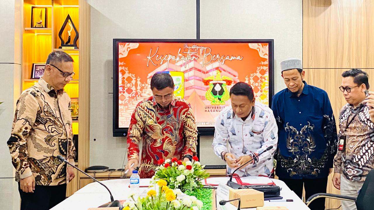 Pemkab Boltara Teken MoU Bersama Unhas Makassar, Bangun Sektor Kesehatan dan Pertanian.