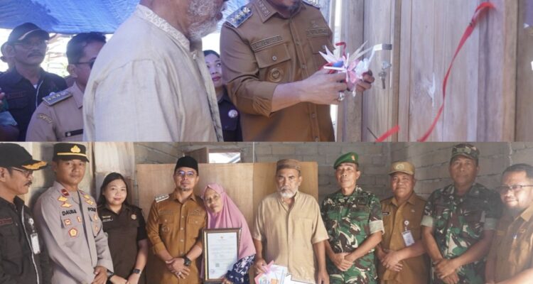 Program Rumah Layak Huni, Bukti Nyata Kepedulian Pemda Bagi Masyarakat Boltara.