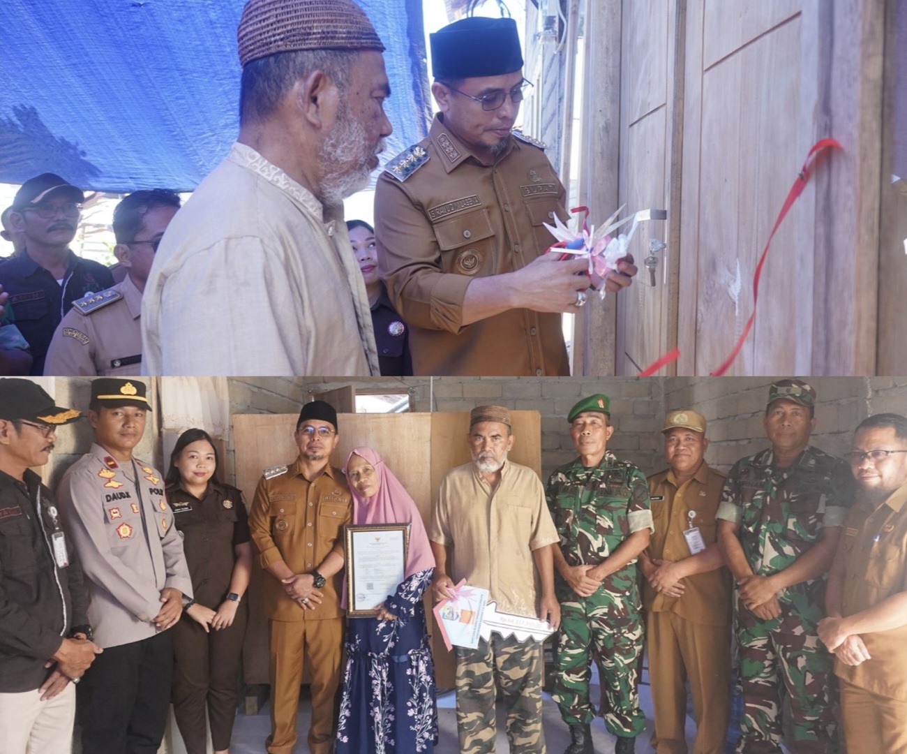 Program Rumah Layak Huni, Bukti Nyata Kepedulian Pemda Bagi Masyarakat Boltara.
