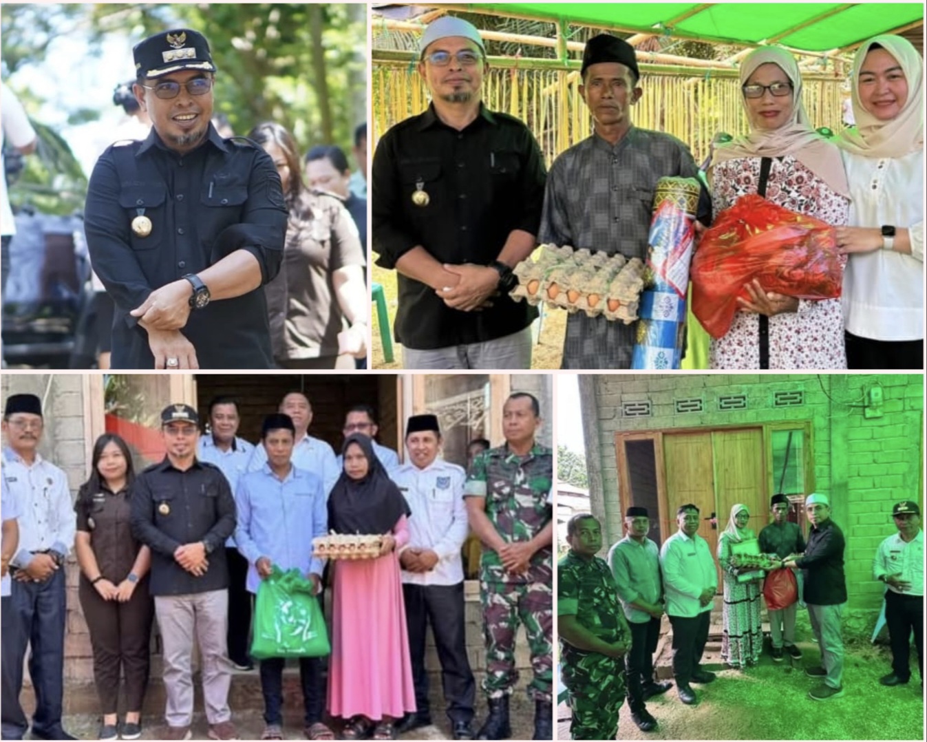 Bupati Boltara Serahkan 94 Rumah Layak Huni.