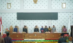 DPRD Boltara Gelar Paripurna Ranperda APBD Tahun 2026.