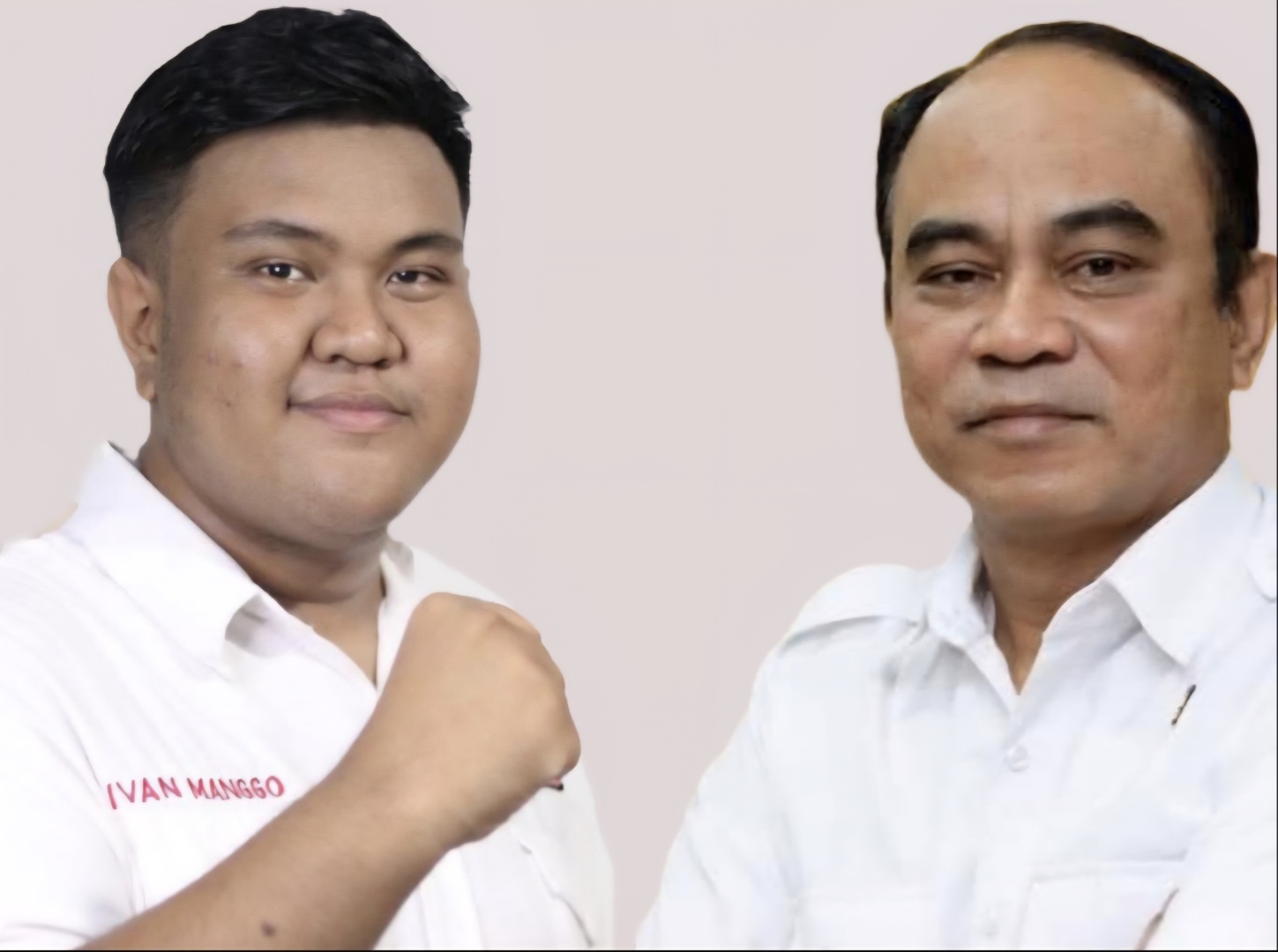 Ivan Manggo (kiri), Budi Arie Setiadi (kanan)