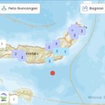 Bolsel Diguncang Gempa 6.2 Magnitudo. (FOTO: BMKG) Bolsel Diguncang Gempa 6.2 Magnitudo. (FOTO: BMKG)