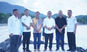 Terima Kunjungan Wali Kota Kotamobagu, Sirajudin Lasena Promosikan Objek Wisata Kebanggaan Masyarakat Boltara.