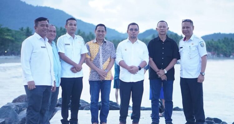 Terima Kunjungan Wali Kota Kotamobagu, Sirajudin Lasena Promosikan Objek Wisata Kebanggaan Masyarakat Boltara.